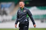 2 June 2022; Manager Jim Crawford during a Republic of Ireland U21's training session at Tallaght Stadium in Dublin. Photo by Ben McShane/Sportsfile