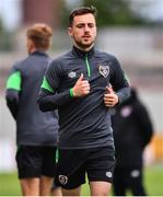 2 June 2022; Lee O'Connor during a Republic of Ireland U21's training session at Tallaght Stadium in Dublin. Photo by Ben McShane/Sportsfile