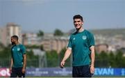 2 June 2022; Darragh Lenihan during a Republic of Ireland training session at the Yerevan Football Academy in Yerevan, Armenia. Photo by Stephen McCarthy/Sportsfile