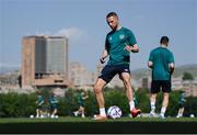 2 June 2022; Conor Hourihane during a Republic of Ireland training session at the Yerevan Football Academy in Yerevan, Armenia. Photo by Stephen McCarthy/Sportsfile