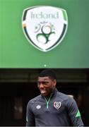 2 June 2022; Sinclair Armstrong before a Republic of Ireland U21's training session at Tallaght Stadium in Dublin. Photo by Ben McShane/Sportsfile