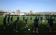 2 June 2022; Players during a Republic of Ireland training session at the Yerevan Football Academy in Yerevan, Armenia. Photo by Stephen McCarthy/Sportsfile