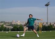 2 June 2022; Jeff Hendrick during a Republic of Ireland training session at the Yerevan Football Academy in Yerevan, Armenia. Photo by Stephen McCarthy/Sportsfile