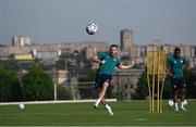 2 June 2022; Alan Browne during a Republic of Ireland training session at the Yerevan Football Academy in Yerevan, Armenia. Photo by Stephen McCarthy/Sportsfile