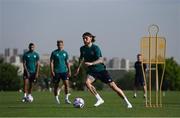 2 June 2022; Jeff Hendrick during a Republic of Ireland training session at the Yerevan Football Academy in Yerevan, Armenia. Photo by Stephen McCarthy/Sportsfile