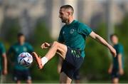 2 June 2022; Conor Hourihane during a Republic of Ireland training session at the Yerevan Football Academy in Yerevan, Armenia. Photo by Stephen McCarthy/Sportsfile