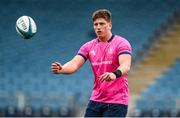 3 June 2022; Joe McCarthy during a Leinster Rugby Captain's Run at the RDS Arena in Dublin. Photo by Harry Murphy/Sportsfile