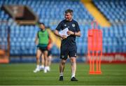 3 June 2022; Manager Stephen Kenny during a Republic of Ireland training session at Vazgen Sargsyan Republican Stadium in Yerevan, Armenia. Photo by Stephen McCarthy/Sportsfile