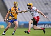 21 May 2022; Pádraig Kelly of Roscommon in action against Conor Grogan of Tyrone during the Nickey Rackard Cup Final match between Roscommon and Tyrone at Croke Park in Dublin. Photo by Piaras Ó Mídheach/Sportsfile