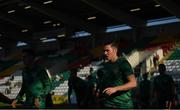 3 June 2022; Conor Coventry of Republic of Ireland warming up before the UEFA European U21 Championship qualifying group F match between Republic of Ireland and Bosnia and Herzegovina at Tallaght Stadium in Dublin. Photo by Eóin Noonan/Sportsfile