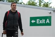 3 June 2022; Munster head coach Johann van Graan before the United Rugby Championship Quarter-Final match between Ulster and Munster at Kingspan Stadium in Belfast. Photo by Ramsey Cardy/Sportsfile