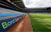 4 June 2022; Bord Gáis Energy signage before the Leinster GAA Hurling Senior Championship Final match between Galway and Kilkenny at Croke Park in Dublin. Photo by Ramsey Cardy/Sportsfile