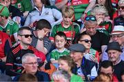 4 June 2022; Mayo supporters before the GAA Football All-Ireland Senior Championship Round 1 match between Mayo and Monaghan at Hastings Insurance MacHale Park in Castlebar, Mayo. Photo by Piaras Ó Mídheach/Sportsfile