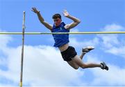 4 June 2022; Ben Connolly of St Josephs CBS Nenagh, Tipperary, competing in the senior boys pole vault at the Irish Life Health All Ireland Schools Track and Field Championships at Tullamore in Offaly. Photo by Sam Barnes/Sportsfile