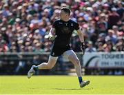 4 June 2022; Monaghan goalkeeper Rory Beggan runs back to his goal, before making a save from Eoghan McLaughlin of Mayo, during the GAA Football All-Ireland Senior Championship Round 1 match between Mayo and Monaghan at Hastings Insurance MacHale Park in Castlebar, Mayo. Photo by Piaras Ó Mídheach/Sportsfile