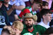 4 June 2022; A Mayo supporter before the GAA Football All-Ireland Senior Championship Round 1 match between Mayo and Monaghan at Hastings Insurance MacHale Park in Castlebar, Mayo. Photo by Piaras Ó Mídheach/Sportsfile