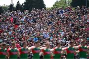 4 June 2022; Spectators before the GAA Football All-Ireland Senior Championship Round 1 match between Mayo and Monaghan at Hastings Insurance MacHale Park in Castlebar, Mayo. Photo by Piaras Ó Mídheach/Sportsfile