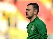 3 June 2022; Lee O'Connor of Republic of Ireland before the UEFA European U21 Championship qualifying group F match between Republic of Ireland and Bosnia and Herzegovina at Tallaght Stadium in Dublin. Photo by Seb Daly/Sportsfile
