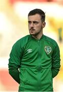 3 June 2022; Lee O'Connor of Republic of Ireland before the UEFA European U21 Championship qualifying group F match between Republic of Ireland and Bosnia and Herzegovina at Tallaght Stadium in Dublin. Photo by Seb Daly/Sportsfile