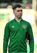3 June 2022; Republic of Ireland goalkeeper Brian Maher before the UEFA European U21 Championship qualifying group F match between Republic of Ireland and Bosnia and Herzegovina at Tallaght Stadium in Dublin. Photo by Seb Daly/Sportsfile