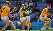 4 June 2022; Shane Conway of Kerry shoots goalwards during the Joe McDonagh Cup Final match between Antrim and Kerry at Croke Park in Dublin. Photo by Ray McManus/Sportsfile