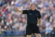 4 June 2022; Referee Barry Cassidy during the GAA Football All-Ireland Senior Championship Round 1 match between Mayo and Monaghan at Hastings Insurance MacHale Park in Castlebar, Mayo. Photo by Piaras Ó Mídheach/Sportsfile