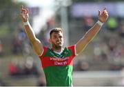 4 June 2022; Aidan O'Shea of Mayo awaits the final whistle in the closing seconds of the GAA Football All-Ireland Senior Championship Round 1 match between Mayo and Monaghan at Hastings Insurance MacHale Park in Castlebar, Mayo. Photo by Piaras Ó Mídheach/Sportsfile