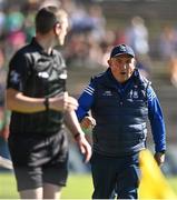 4 June 2022; Monaghan manager Séamus McEnaney during the GAA Football All-Ireland Senior Championship Round 1 match between Mayo and Monaghan at Hastings Insurance MacHale Park in Castlebar, Mayo. Photo by Piaras Ó Mídheach/Sportsfile