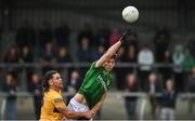 4 June 2022; Daithí McGowan of Meath in action against Cian O’Dea of Clare during the GAA Football All-Ireland Senior Championship Round 1 match between Clare and Meath at Cusack Park in Ennis, Clare. Photo by Seb Daly/Sportsfile