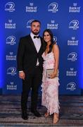 4 June 2022; On arrival at the Leinster Rugby Awards Ball are Rónan Kelleher and Amber Barnwell. The Leinster Rugby Awards Ball, which took place at the Clayton Burlington Hotel in Dublin, was a celebration of the 2021/22 Leinster Rugby season to date. Photo by Harry Murphy/Sportsfile