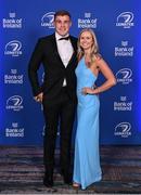 4 June 2022; On arrival at the Leinster Rugby Awards Ball are Garry Ringrose and Ellen Beirne. The Leinster Rugby Awards Ball, which took place at the Clayton Burlington Hotel in Dublin, was a celebration of the 2021/22 Leinster Rugby season to date. Photo by Harry Murphy/Sportsfile