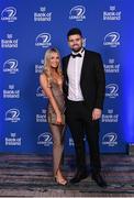 4 June 2022; On arrival at the Leinster Rugby Awards Ball are Harry Byrne and Charlotte Kinsella. The Leinster Rugby Awards Ball, which took place at the Clayton Burlington Hotel in Dublin, was a celebration of the 2021/22 Leinster Rugby season to date. Photo by Harry Murphy/Sportsfile