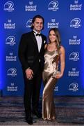 4 June 2022; On arrival at the Leinster Rugby Awards Ball are Conor O'Brien and Katie Donovan. The Leinster Rugby Awards Ball, which took place at the Clayton Burlington Hotel in Dublin, was a celebration of the 2021/22 Leinster Rugby season to date. Photo by Harry Murphy/Sportsfile