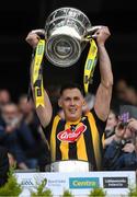 4 June 2022; Kilkenny captain Richie Reid lifts the Bob O'Keeffe Cup after the Leinster GAA Hurling Senior Championship Final match between Galway and Kilkenny at Croke Park in Dublin. Photo by Ray McManus/Sportsfile