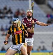 4 June 2022; T.J. Reid of Kilkenny is tackled by Darren Morrisey of Galway during the Leinster GAA Hurling Senior Championship Final match between Galway and Kilkenny at Croke Park in Dublin. Photo by Ray McManus/Sportsfile