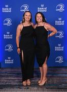 4 June 2022; On arrival at the Leinster Rugby Awards Ball are Michelle Claffey and Jackie Shiels. The Leinster Rugby Awards Ball, which took place at the Clayton Burlington Hotel in Dublin, was a celebration of the 2021/22 Leinster Rugby season to date. Photo by Harry Murphy/Sportsfile