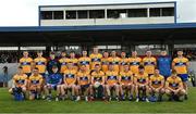 4 June 2022; The Clare panel before the GAA Football All-Ireland Senior Championship Round 1 match between Clare and Meath at Cusack Park in Ennis, Clare. Photo by Seb Daly/Sportsfile