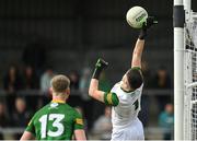 4 June 2022; Meath goalkeeper Harry Hogan makes a save during the GAA Football All-Ireland Senior Championship Round 1 match between Clare and Meath at Cusack Park in Ennis, Clare. Photo by Seb Daly/Sportsfile