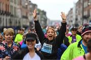 5 June 2022; Annette Taaffe participating in the 2022 Vhi Women’s Mini Marathon in Dublin. 20,000 women from all over the country took to the streets of Dublin to run, walk and jog the 10km route, raising much needed funds for hundreds of charities around the country. www.vhiwomensminimarathon.ie Photo by Harry Murphy/Sportsfile