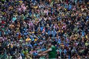 5 June 2022; Spectators during the Munster GAA Hurling Senior Championship Final match between Limerick and Clare at FBD Semple Stadium in Thurles, Tipperary. Photo by Piaras Ó Mídheach/Sportsfile