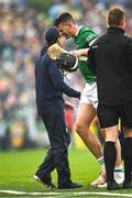 5 June 2022; Gearoid Hegarty of Limerick leaves the pitch as he is substituted during the Munster GAA Hurling Senior Championship Final match between Limerick and Clare at FBD Semple Stadium in Thurles, Tipperary. Photo by Piaras Ó Mídheach/Sportsfile