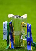 5 June 2022; The Mick Mackey Cup before the Munster GAA Hurling Senior Championship Final match between Limerick and Clare at Semple Stadium in Thurles, Tipperary. Photo by Ray McManus/Sportsfile