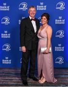 4 June 2022; On arrival at the Leinster Rugby Awards Ball are Barry and Andrea Lambkin. The Leinster Rugby Awards Ball, which took place at the Clayton Burlington Hotel in Dublin, was a celebration of the 2021/22 Leinster Rugby season to date. Photo by Harry Murphy/Sportsfile