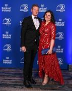 4 June 2022; On arrival at the Leinster Rugby Awards Ball are Gavn Ó Broin and Amy Hanahoe. The Leinster Rugby Awards Ball, which took place at the Clayton Burlington Hotel in Dublin, was a celebration of the 2021/22 Leinster Rugby season to date. Photo by Harry Murphy/Sportsfile
