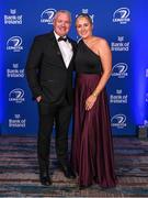 4 June 2022; On arrival at the Leinster Rugby Awards Ball are Cliff and Lorna Quinn. The Leinster Rugby Awards Ball, which took place at the Clayton Burlington Hotel in Dublin, was a celebration of the 2021/22 Leinster Rugby season to date. Photo by Harry Murphy/Sportsfile