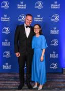 4 June 2022; On arrival at the Leinster Rugby Awards Ball are Kevin and Aviv Quinn. The Leinster Rugby Awards Ball, which took place at the Clayton Burlington Hotel in Dublin, was a celebration of the 2021/22 Leinster Rugby season to date. Photo by Harry Murphy/Sportsfile