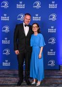 4 June 2022; On arrival at the Leinster Rugby Awards Ball are Kevin and Aviv Quinn. The Leinster Rugby Awards Ball, which took place at the Clayton Burlington Hotel in Dublin, was a celebration of the 2021/22 Leinster Rugby season to date. Photo by Harry Murphy/Sportsfile