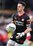 5 June 2022; Tyrone goalkeeper Niall Morgan during the GAA Football All-Ireland Senior Championship Round 1 match between Armagh and Tyrone at Athletic Grounds in Armagh. Photo by Ben McShane/Sportsfile