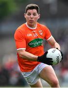 5 June 2022; Paddy Burns of Armagh during the GAA Football All-Ireland Senior Championship Round 1 match between Armagh and Tyrone at Athletic Grounds in Armagh. Photo by Ben McShane/Sportsfile
