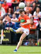 5 June 2022; Aidan Nugent of Armagh during the GAA Football All-Ireland Senior Championship Round 1 match between Armagh and Tyrone at Athletic Grounds in Armagh. Photo by Ben McShane/Sportsfile